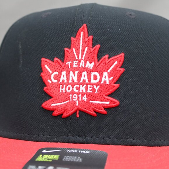Team Canada Hockey Hat - Team Canada 1914 Maple Leaf - Adult Gripback - Picture 2 of 8